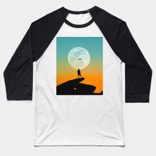 FLY ME TO THE MOON. Baseball T-Shirt